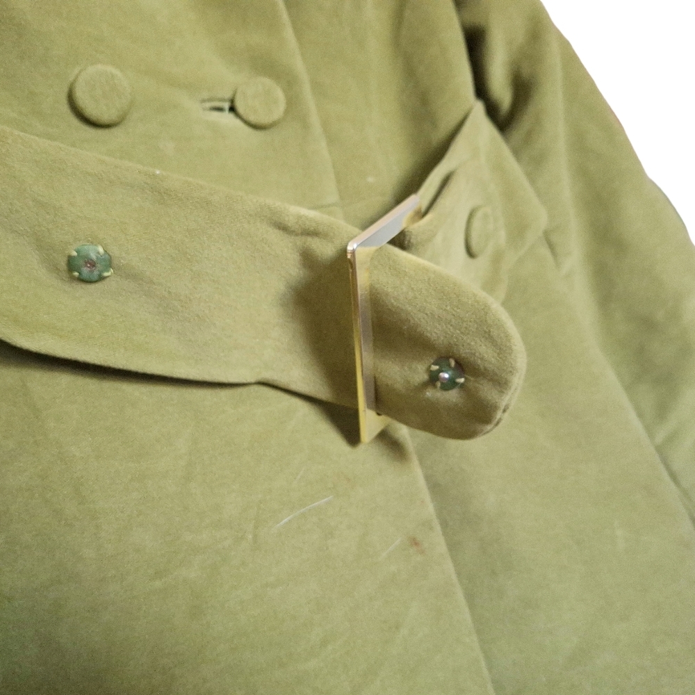 Vintage 60's Country Pacer Penny Lane Faux Fur Wool Coat - Picture 12 of 16
